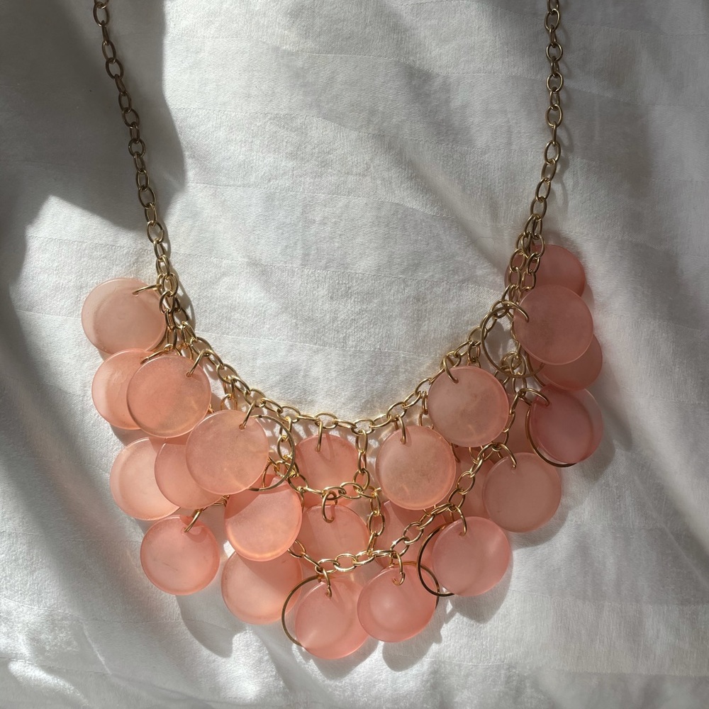 Handmade Sea Glass Statement Necklace